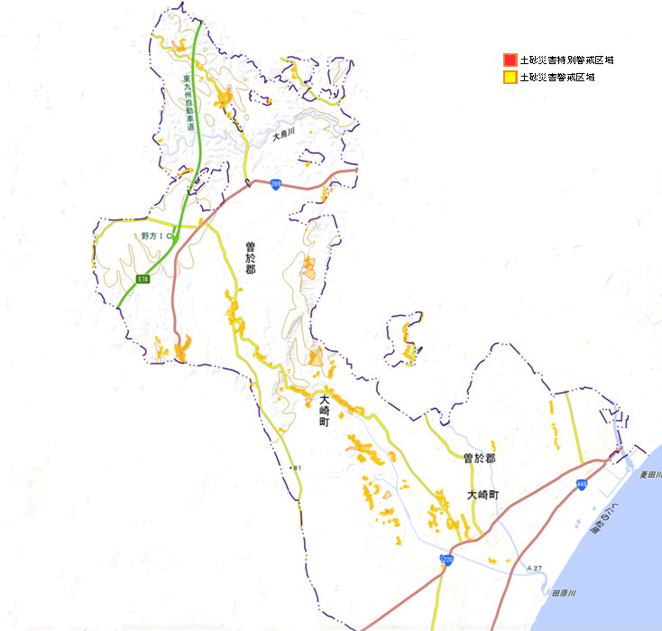 大崎町地図１